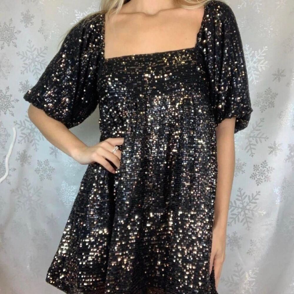By Together Sequin Baby Dress M